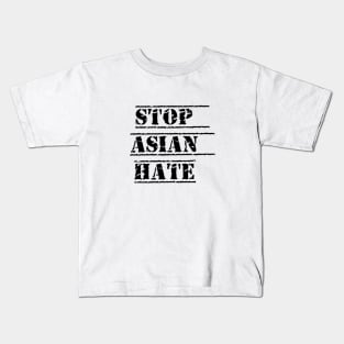 Stop asian hate Kids T-Shirt